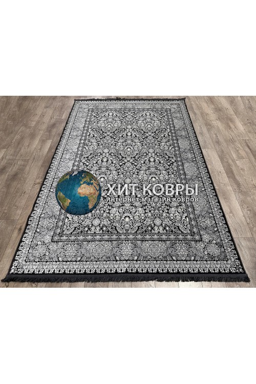 Иранский ковер Arti 8082 Черный-серый